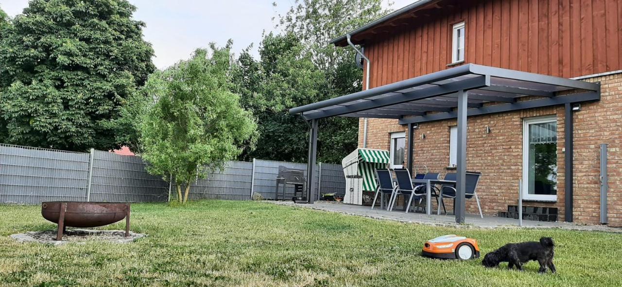 Ferienhaus Flotte Biene In Buggow Rubkow Exteriör bild